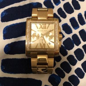 Gold Michael Kors watch